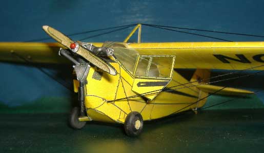 Aeronca C-2, C-3 Flying Bath Tub clear windows